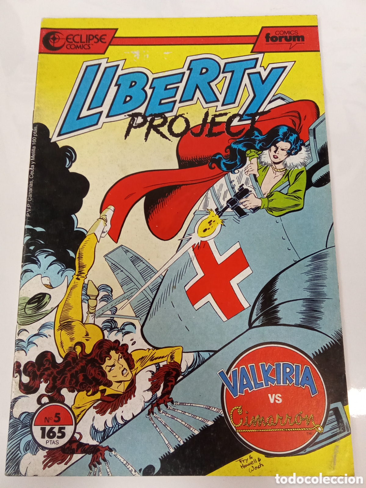 C&oacute;mics: LIBERTY PROYECT VALKIRIA VS CIMARR&Oacute;N N&ordm;5 - Foto 1
