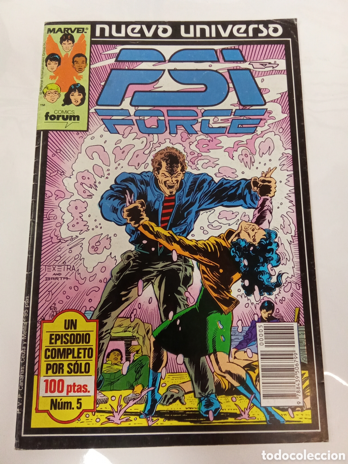 C&oacute;mics: NUEVO UNIVERSO PSI FORCE N&ordm;5