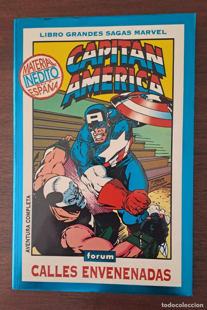 C&oacute;mics: Capit&aacute;n Am&eacute;rica Calles Envenenadas