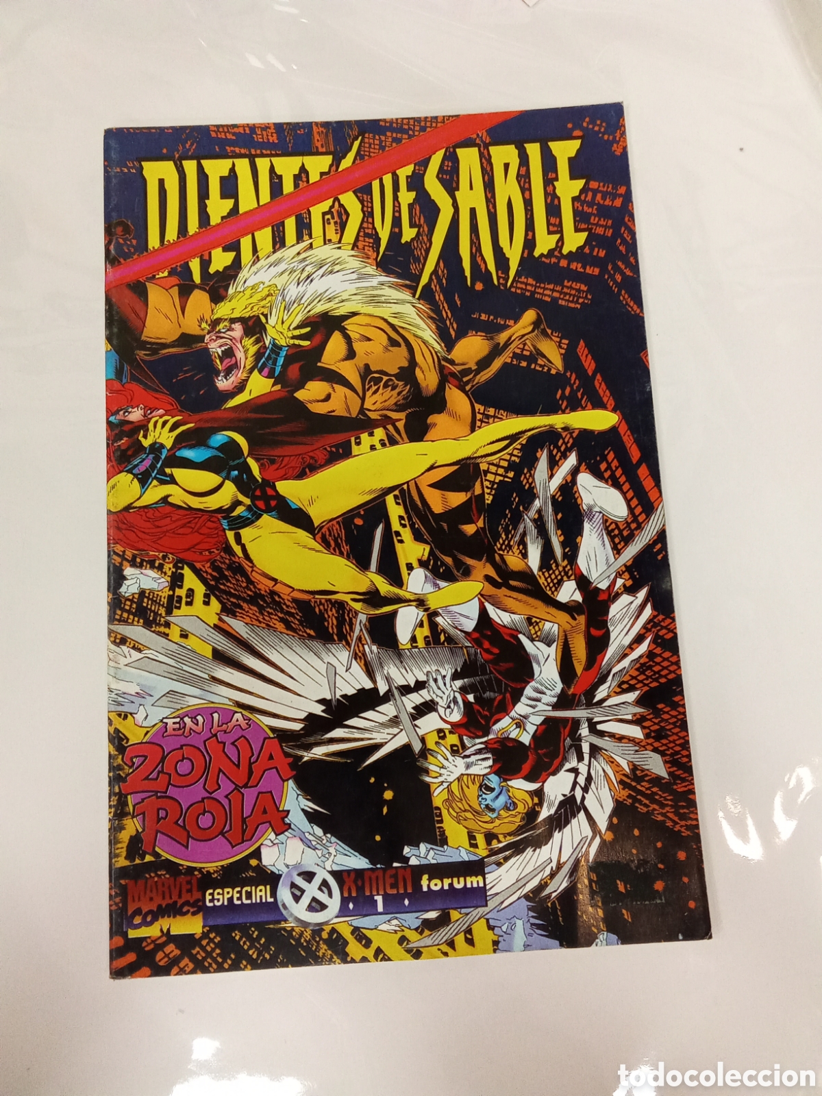 C&oacute;mics: DIENTES DE SABLE MARVEL COMICS ESPECIAL X-MEN 1 FORUM - Foto 1