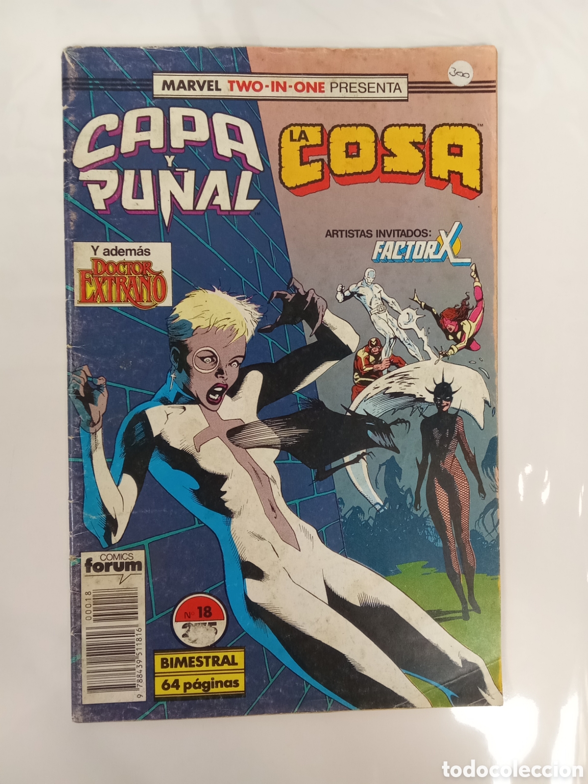 C&oacute;mics: MARVEL TWO-IN-ONE-CAPA Y PU&Ntilde;AL, LA COSA, N&ordm;18