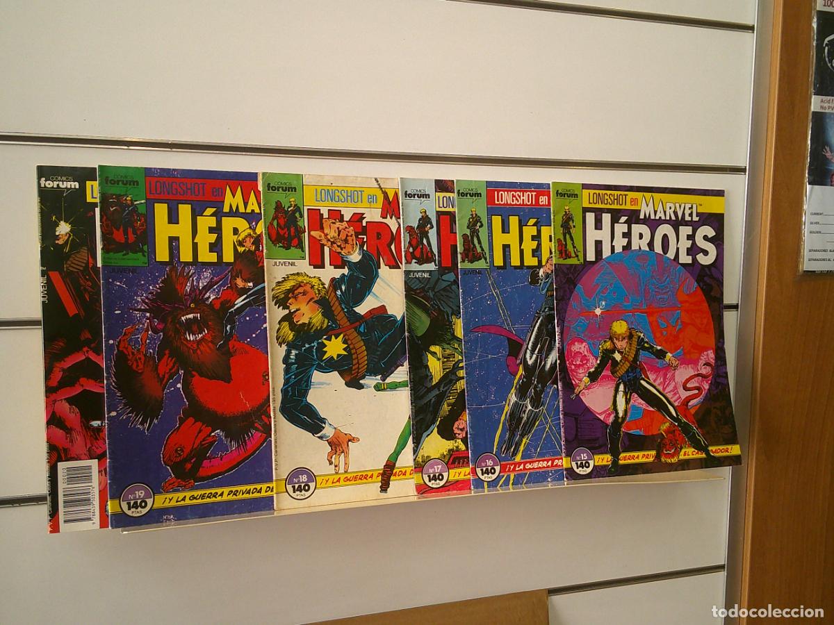 C&oacute;mics: MARVEL HEROES LONGSHOT COMPLETA 6 NUMEROS DEL N&ordm; 15 AL 20 DE M. HEROES - FORUM