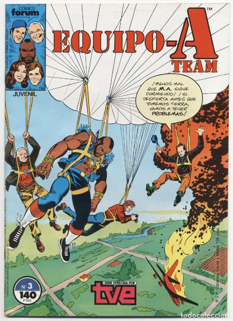 C&oacute;mics: COMIC GRAPA SERIE TELEVISION EQUIPO-A TEAM N&ordm; 3 PLANETA DEAGOSTINI COMICS FORUM 1987