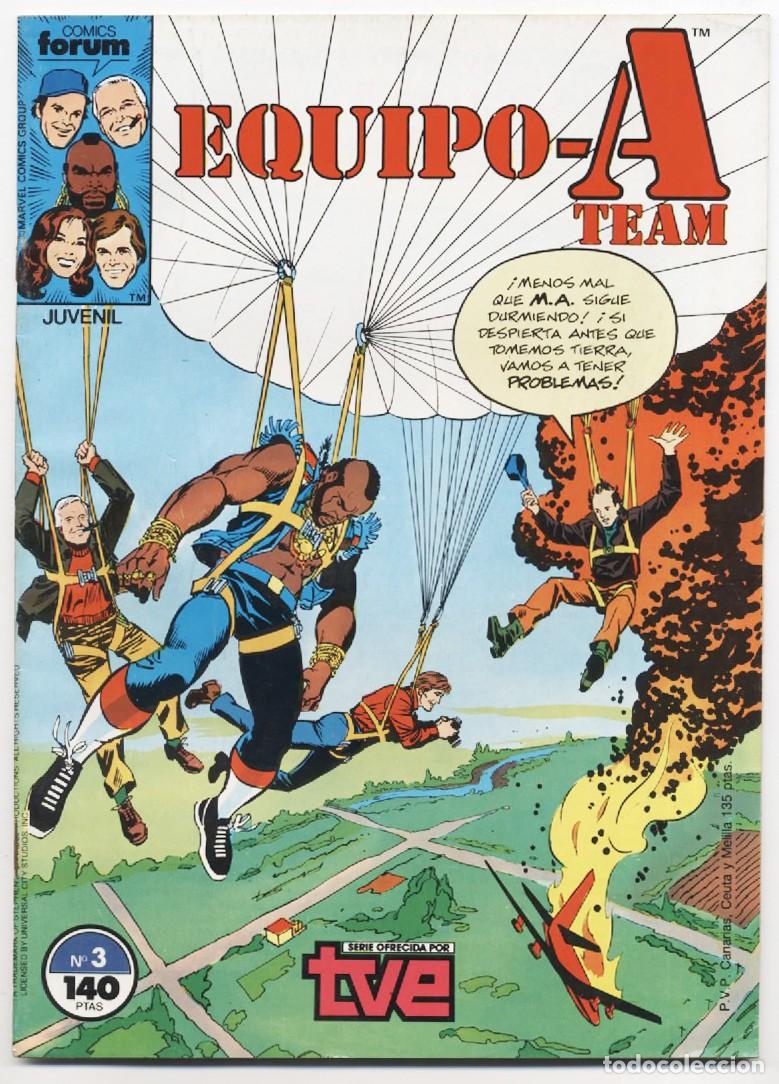C&oacute;mics: COMIC GRAPA SERIE TELEVISION EQUIPO-A TEAM N&ordm; 3 PLANETA DEAGOSTINI COMICS FORUM 1987