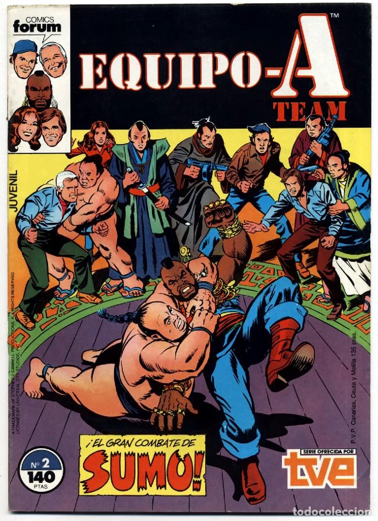 C&oacute;mics: COMIC GRAPA SERIE TELEVISION EQUIPO-A TEAM N&ordm; 2 PLANETA DEAGOSTINI COMICS FORUM 1987