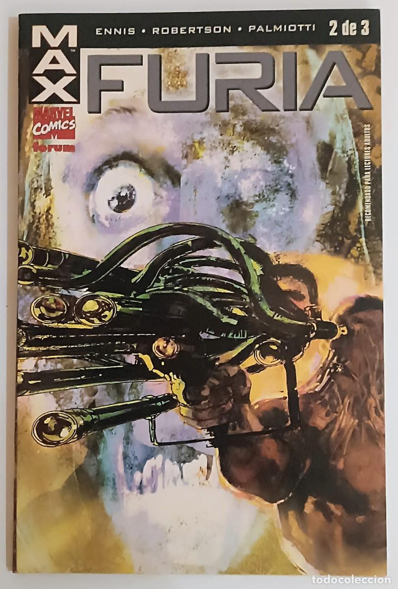C&oacute;mics: Furia (Miniserie Completa 1-3) - Garth Ennis - Marvel MAX - Excelente - Foto 3