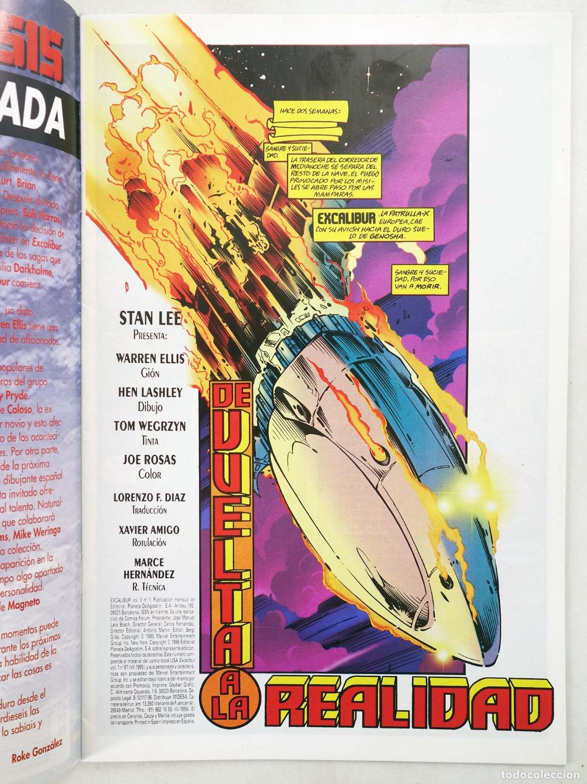 C&oacute;mics: EXCALIBUR VOL. 2 - MARVELUTION 1. Forum, 1996 - Foto 3