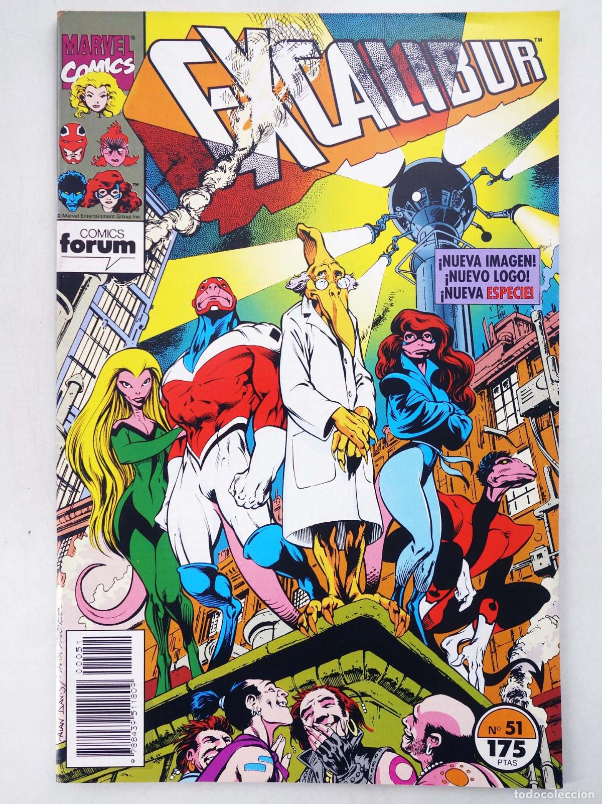 C&oacute;mics: EXCALIBUR VOL. 1 51 (Vvaa) Forum, 1993
