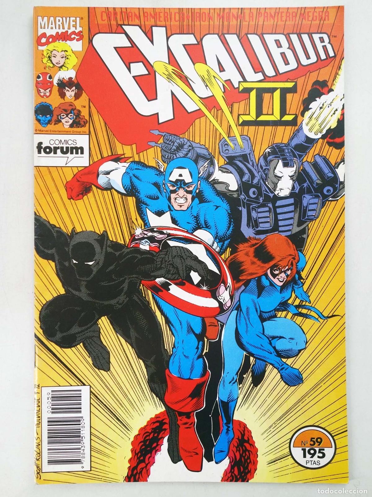 C&oacute;mics: EXCALIBUR VOL. 1 59 (Scott Lobdell/Scott Kolins) Forum, 1994