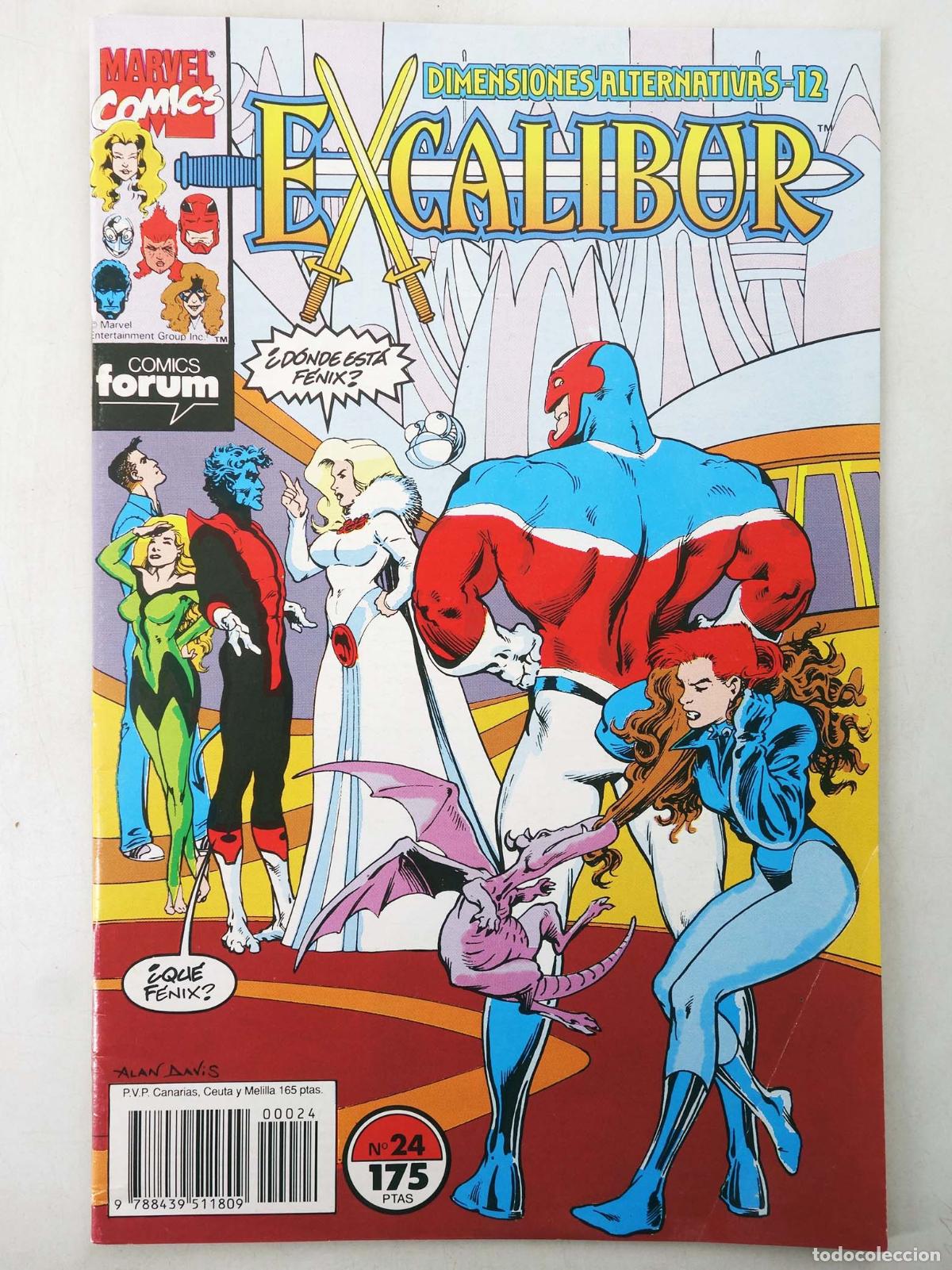 C&oacute;mics: EXCALIBUR VOL. 1 24 (Vvaa) Forum, 1991