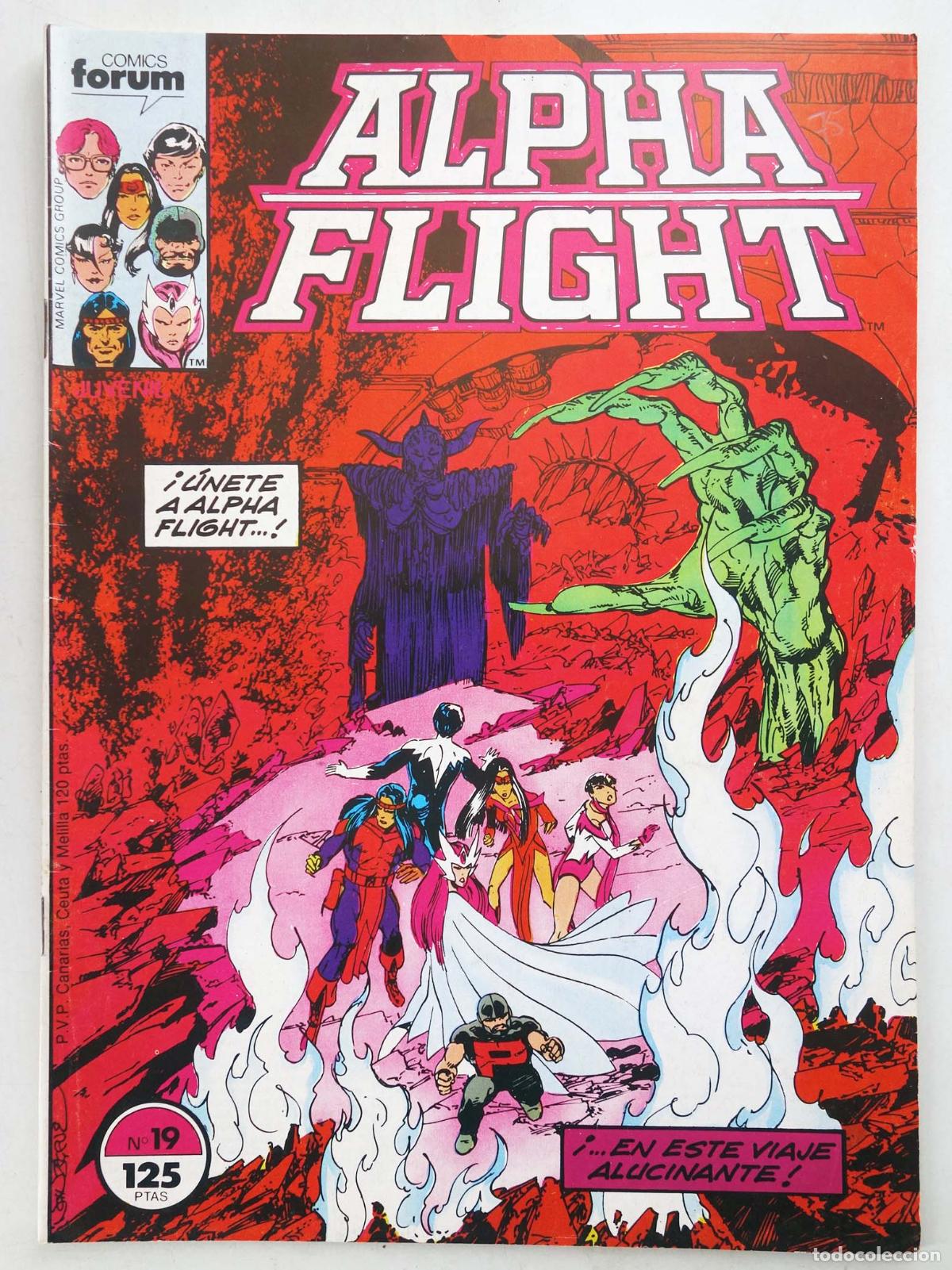 C&oacute;mics: ALPHA FLIGHT VOL. 1 19 (John Byrne) Forum, 1986