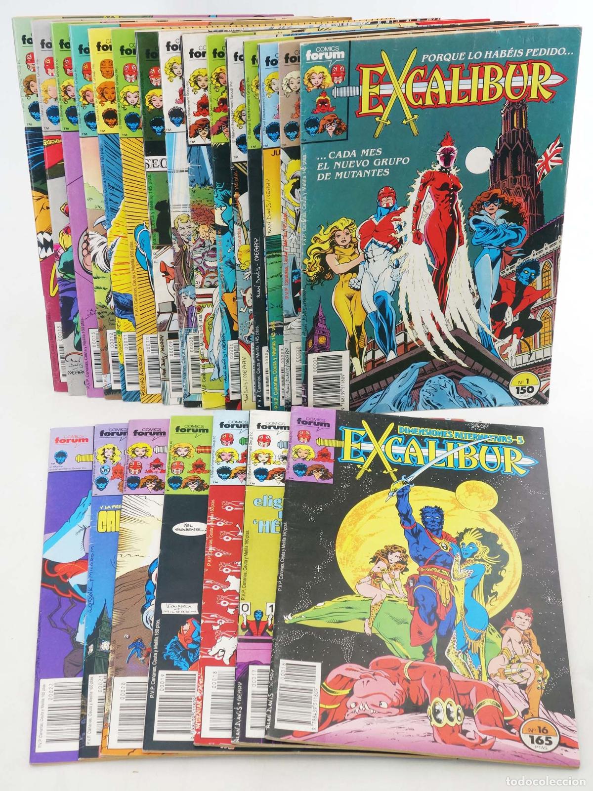 C&oacute;mics: EXCALIBUR VOL. 1 1 A 22. Forum, 1989 - Foto 1
