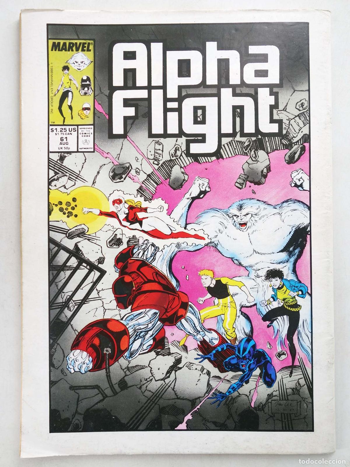 C&oacute;mics: ALPHA FLIGHT VOL. 1 52. Forum, 1991 - Foto 2