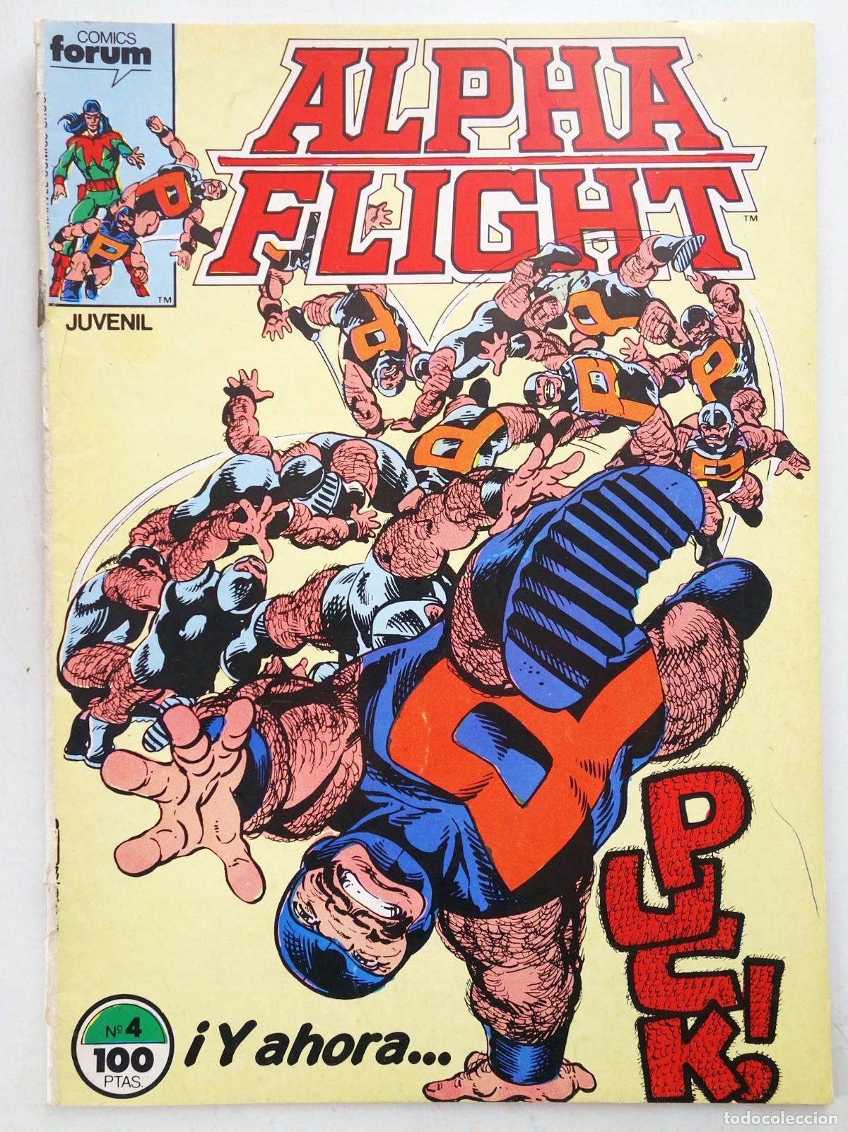 C&oacute;mics: ALPHA FLIGHT VOL. 1 4 (John Byrne) Forum, 1985 - Foto 1