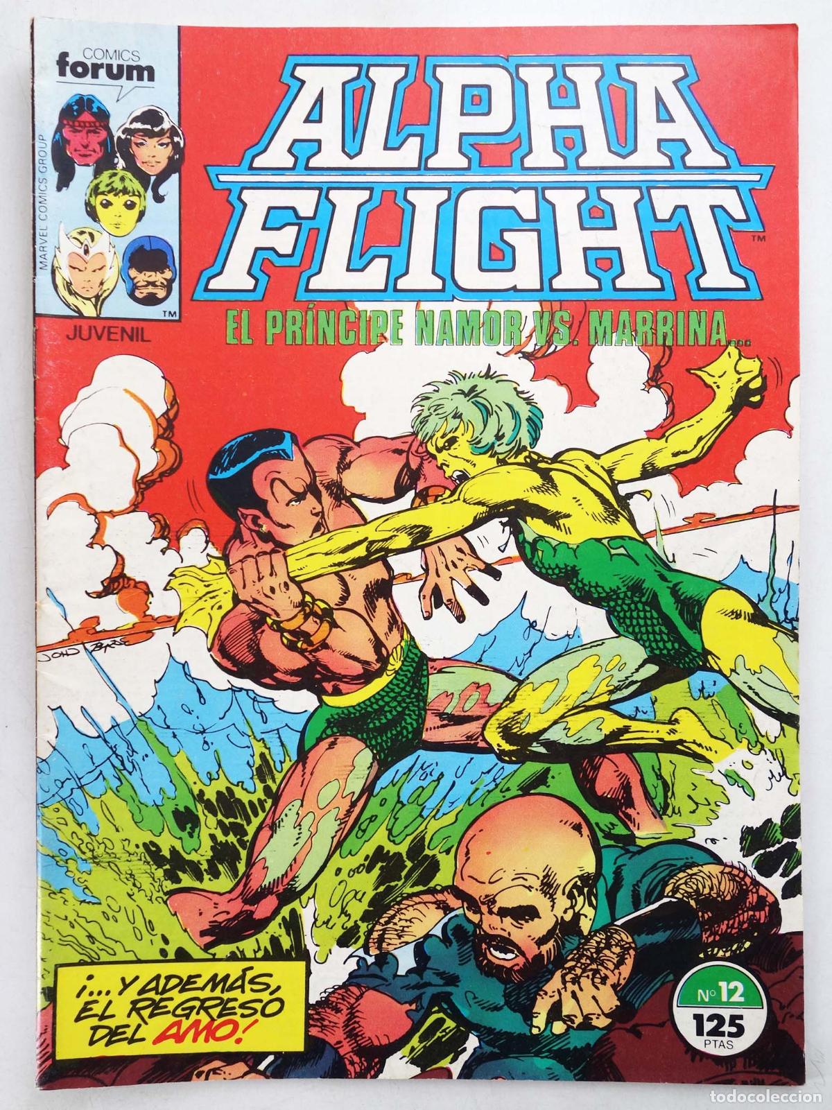 C&oacute;mics: ALPHA FLIGHT VOL. 1 12 (John Byrne) Forum, 1986