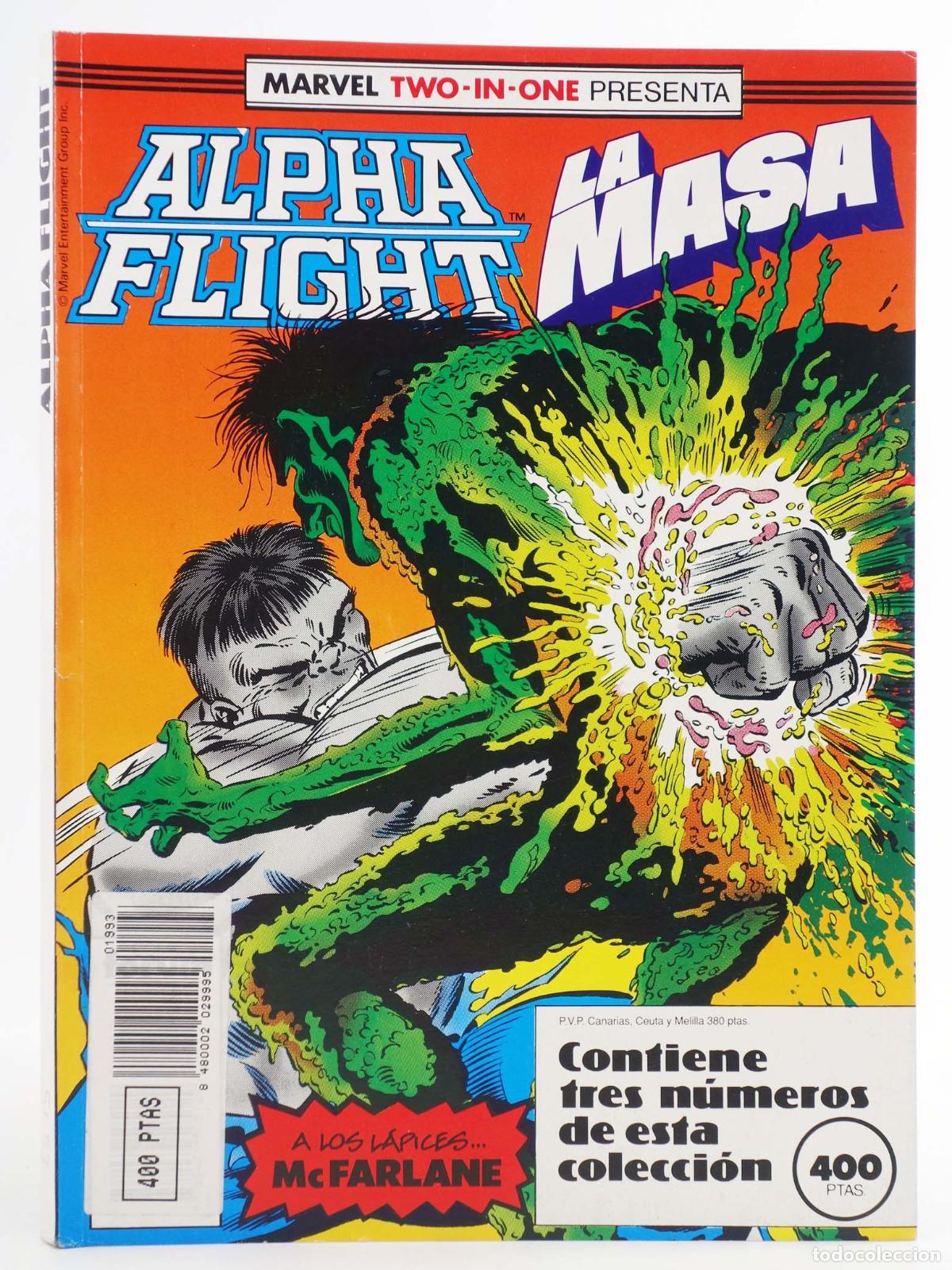 C&oacute;mics: ALPHA FLIGHT VOL. 1 51 A 53. RETAPADO. Forum, 1985 - Foto 1