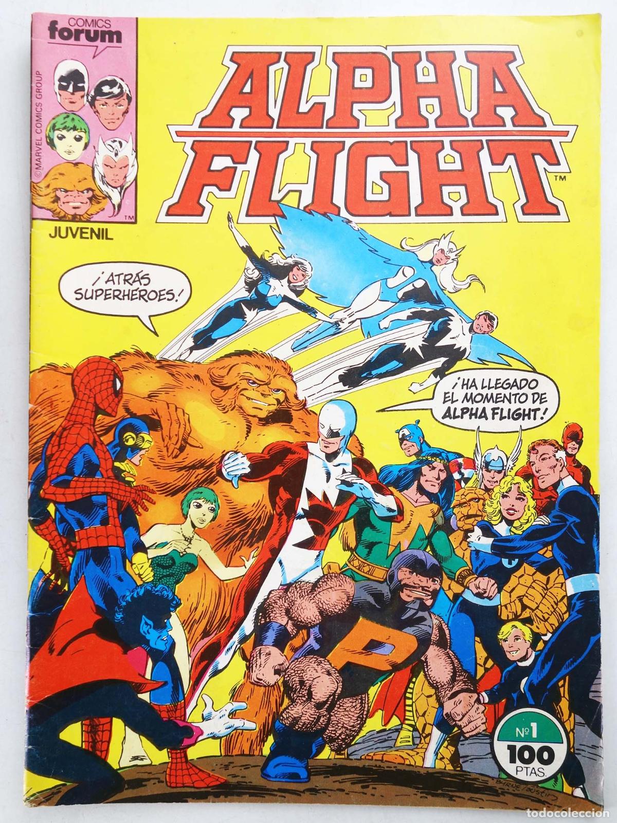 C&oacute;mics: ALPHA FLIGHT VOL. 1 1 (John Byrne) Forum, 1985
