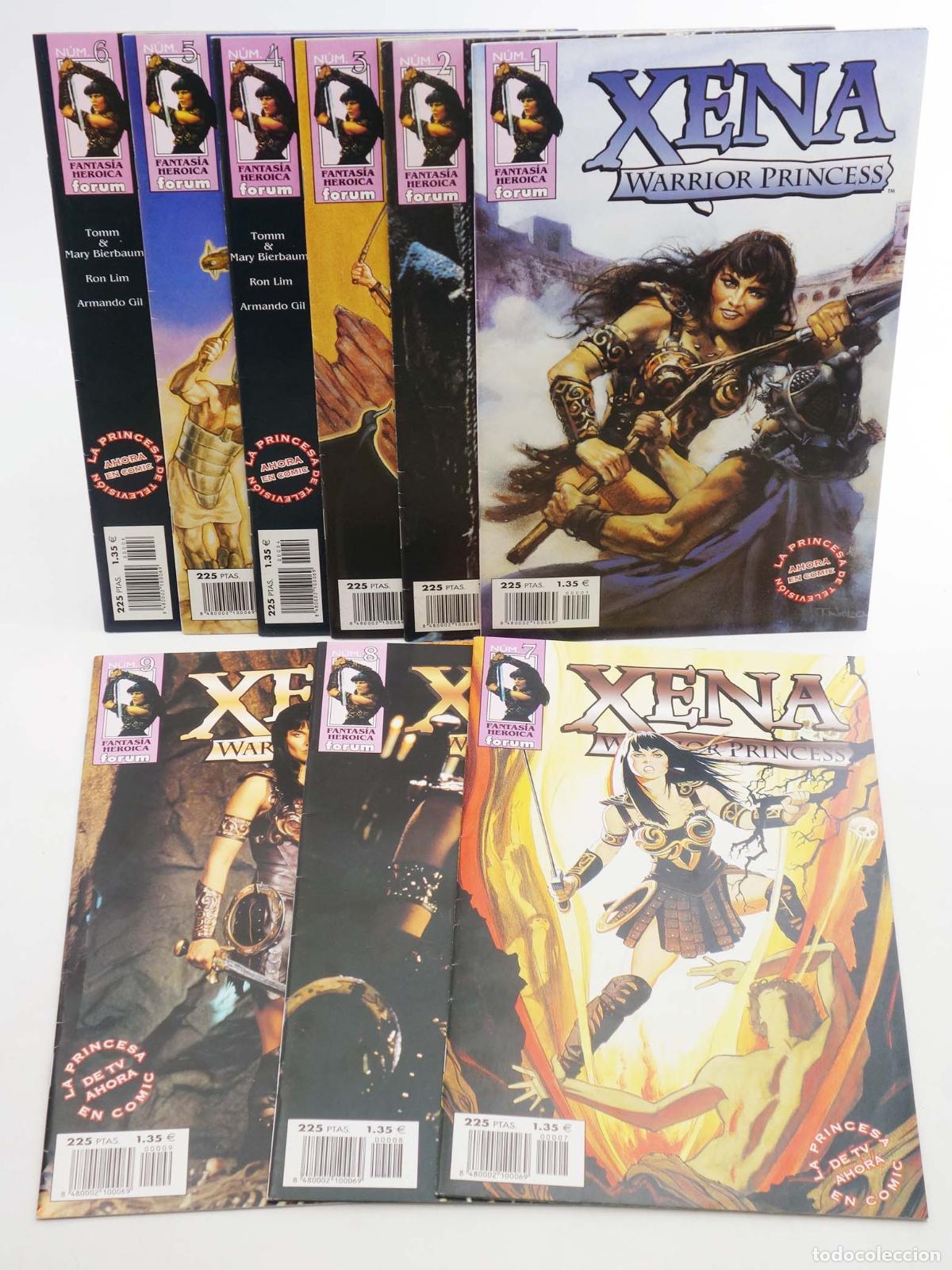 C&oacute;mics: XENA WARRIOR PRINCESS 1 A 9. COMPLETA. Forum, 1999