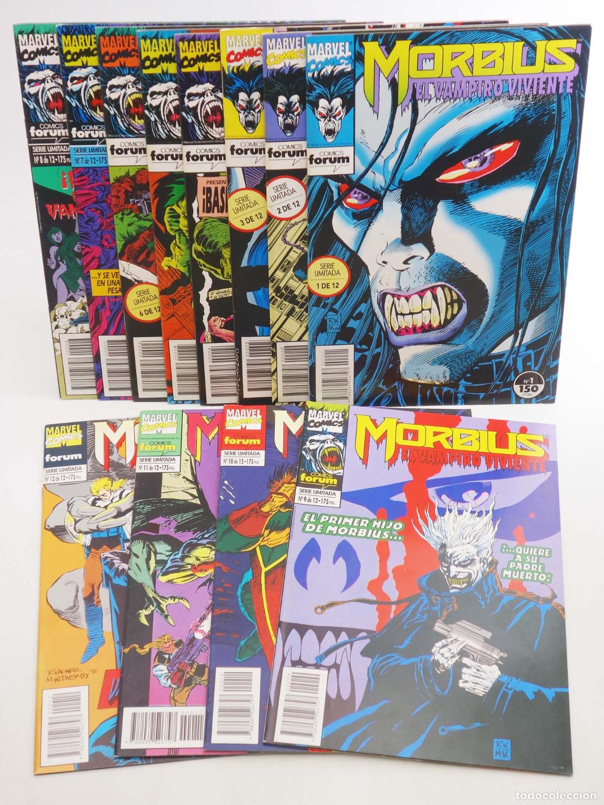 C&oacute;mics: MORBIUS 1 A 12. COMPLETA. Forum, 1993