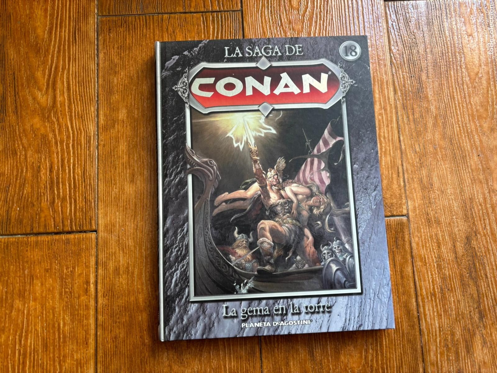 C&oacute;mics: LA SAGA DE CONAN - N&ordm; 18 - LA GEMA EN LA TORRE EDITORIAL PLANETA