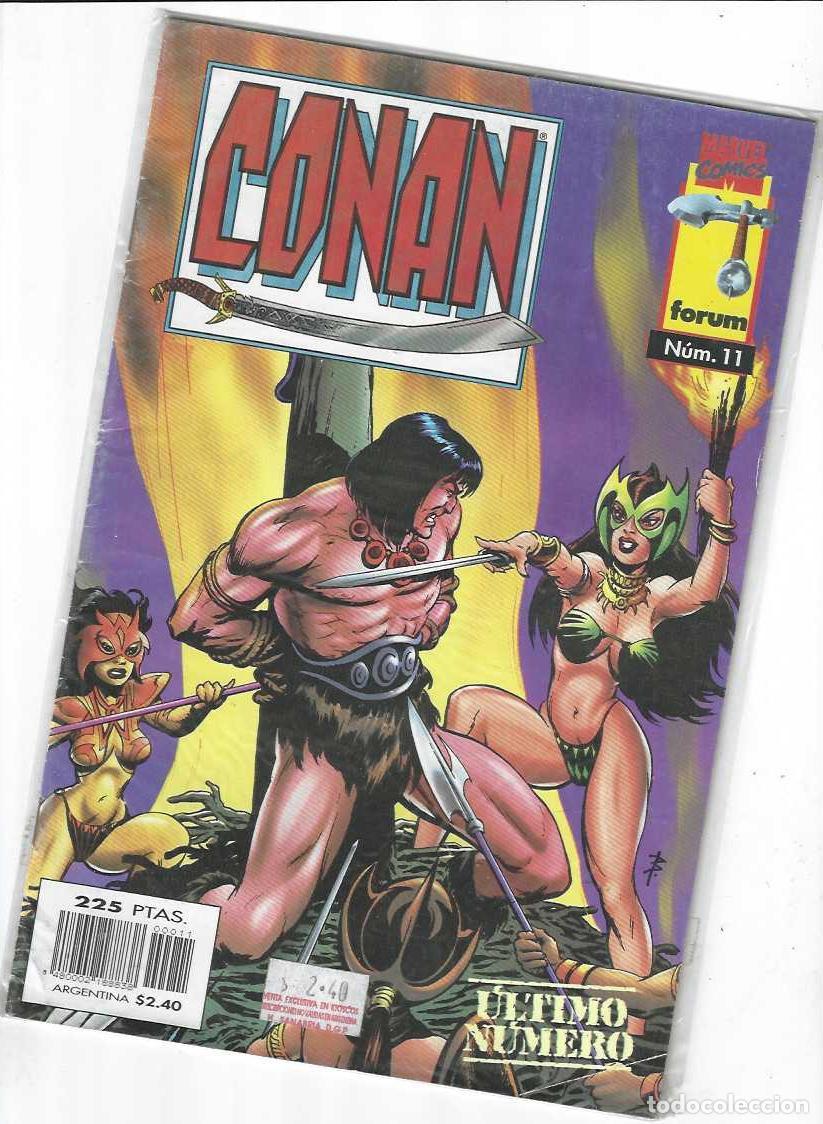C&oacute;mics: CONAN N&ordm; 11 - NUEVA SERIE 1996-1997 - GRAPA FORUM - ULTIMO NUMERO