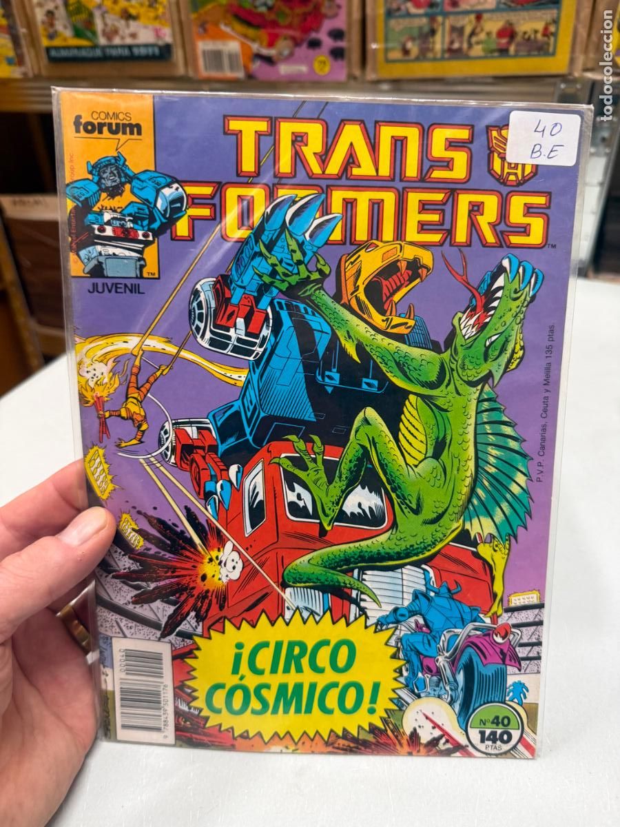 C&oacute;mics: TRANS FORMERS EDITORIAL FORUM NUMERO 40