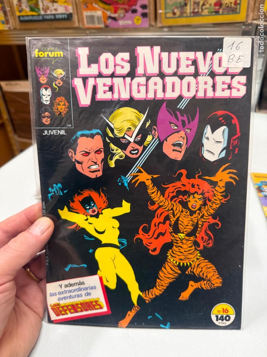 C&oacute;mics: LOS NUEVOS VENGADORES EDITORIAL FORUM NUMERO 16