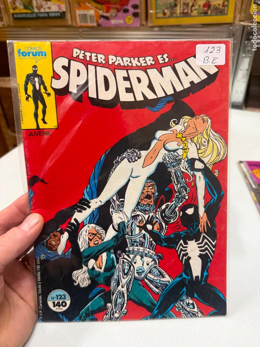 C&oacute;mics: SPIDERMAN EDITORIAL FORUM NUMERO 123