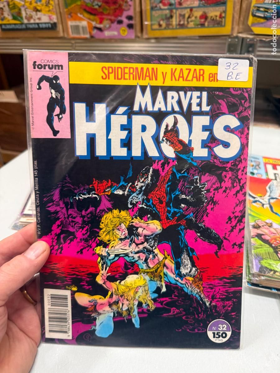 C&oacute;mics: MARVEL HEROES EDITORIAL FORUM NUMERO 32