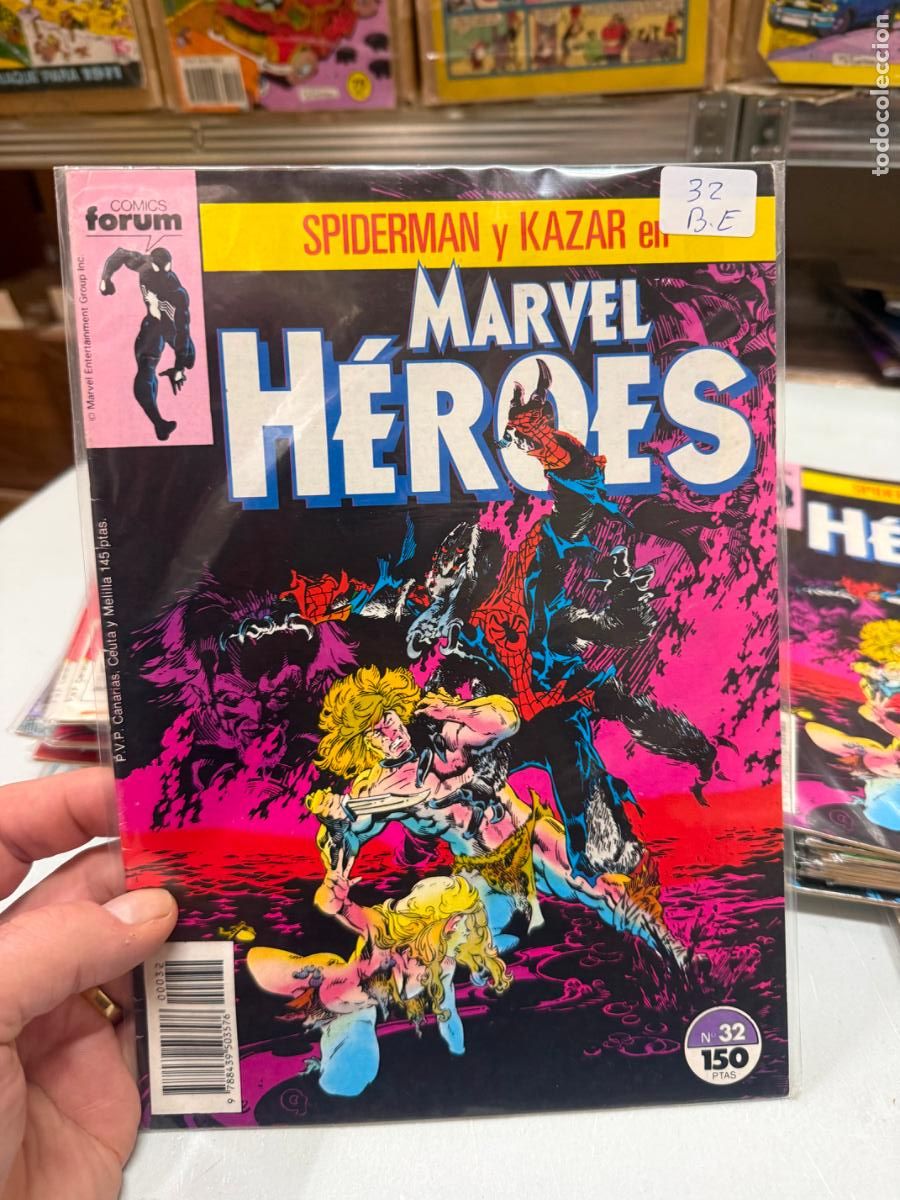 C&oacute;mics: MARVEL HEROES EDITORIAL FORUM NUMERO 32