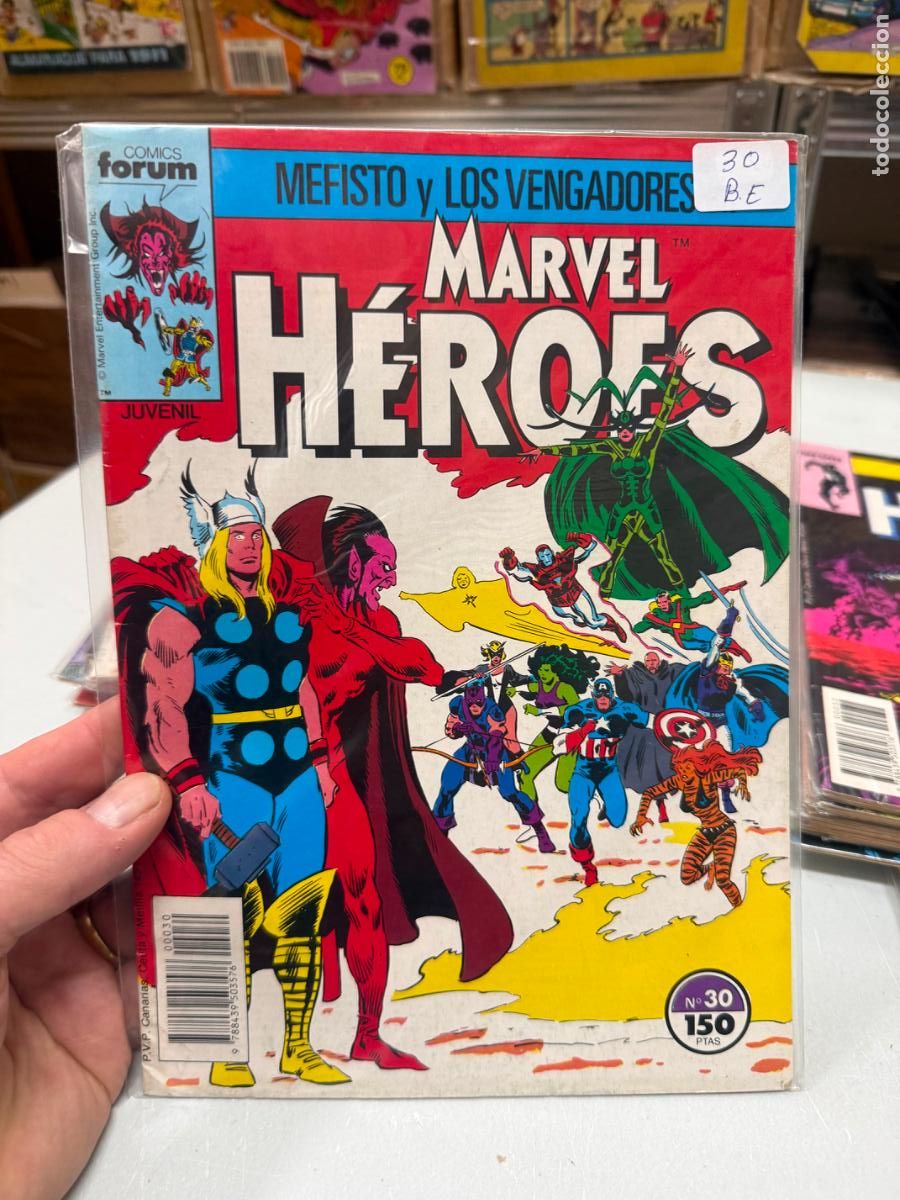 C&oacute;mics: MARVEL HEROES EDITORIAL FORUM NUMERO 30