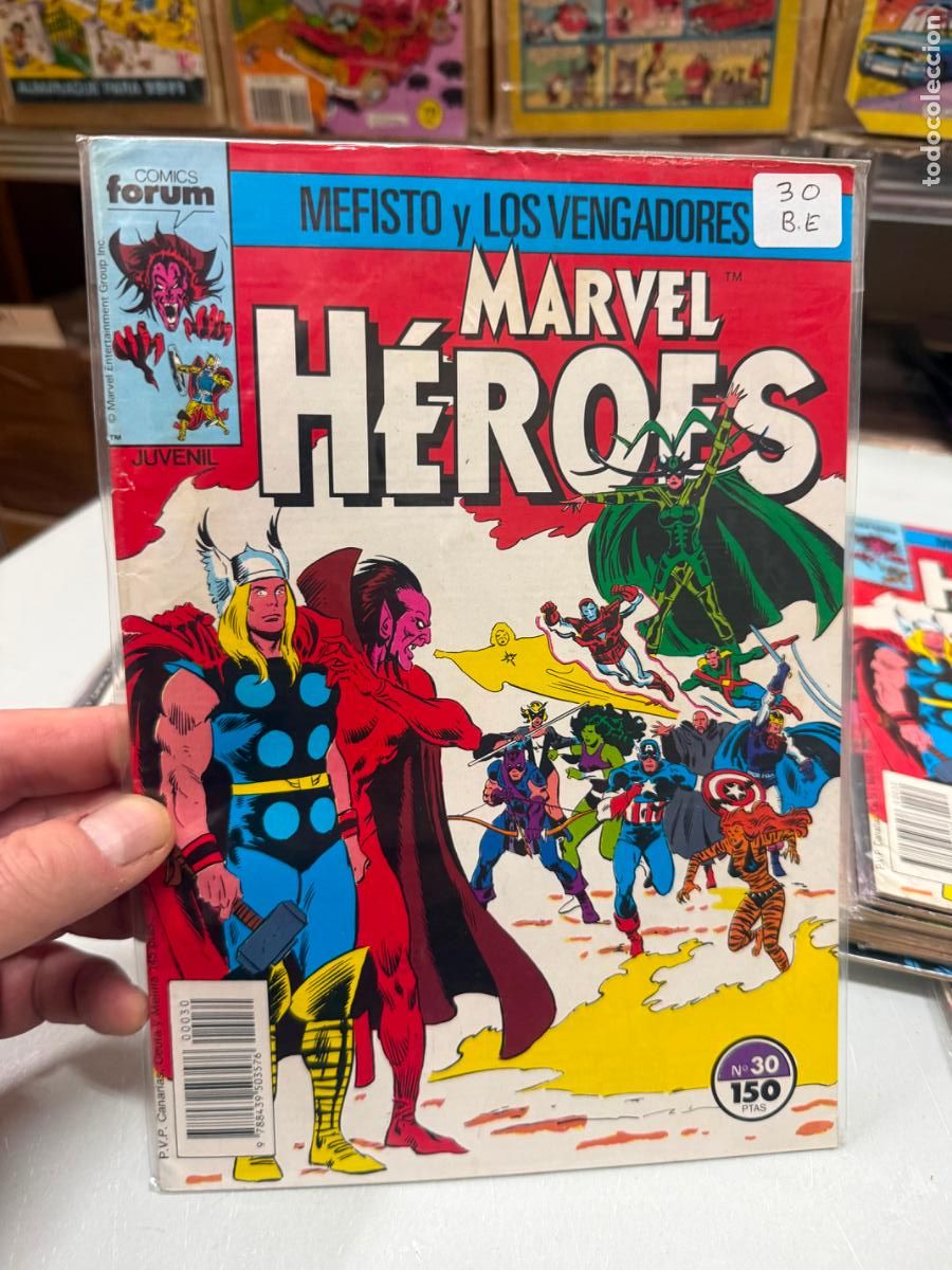 C&oacute;mics: MARVEL HEROES EDITORIAL FORUM NUMERO 30