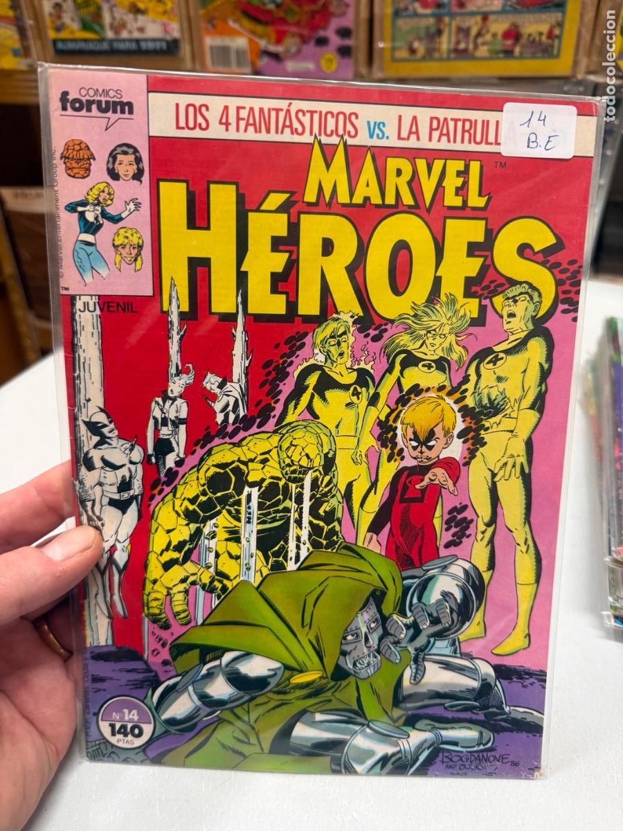 C&oacute;mics: MARVEL HEROES EDITORIAL FORUM NUMERO 14
