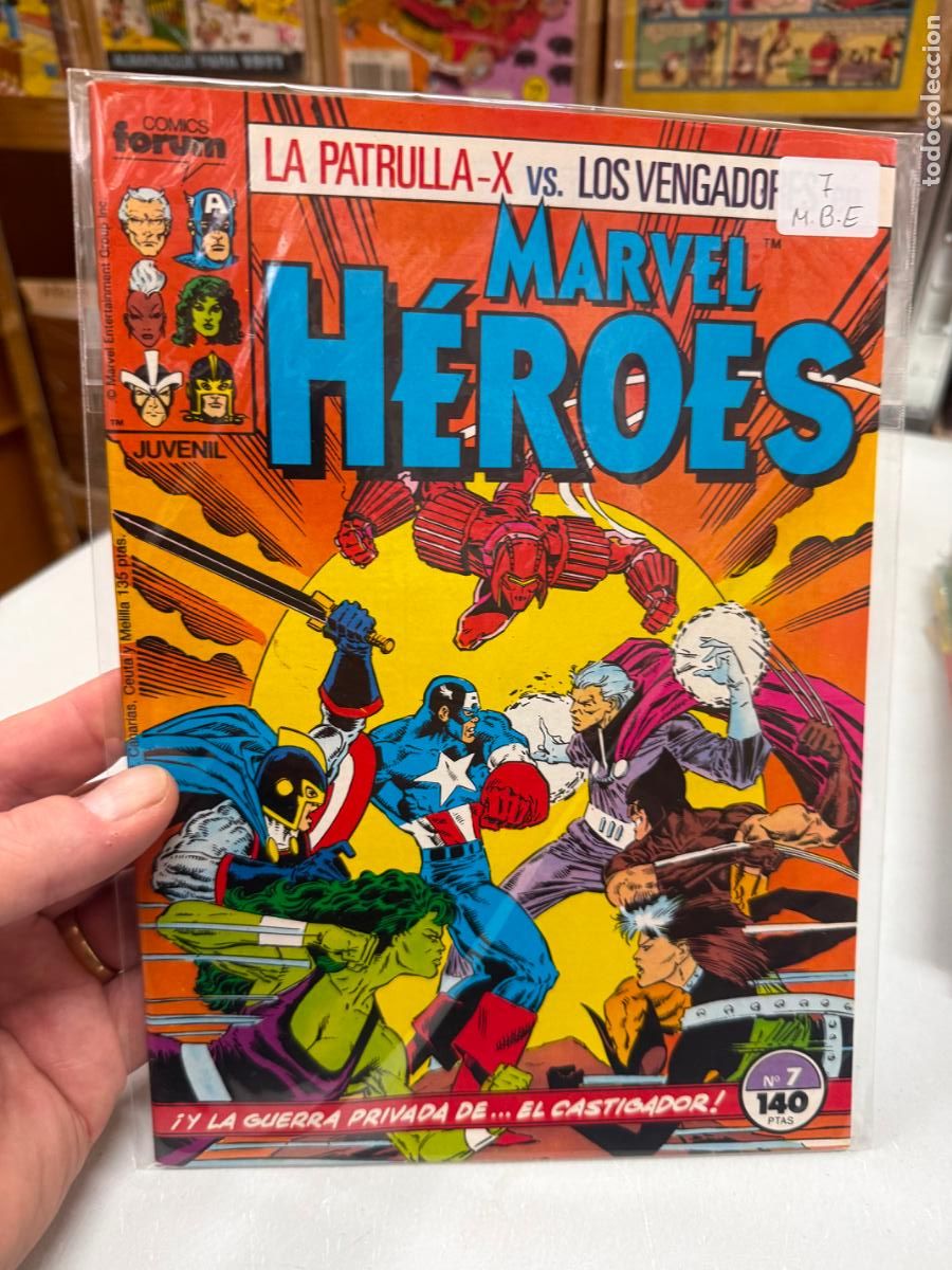 C&oacute;mics: ALPHA FLIGH T EDITORIAL FORUM NUMERO 7