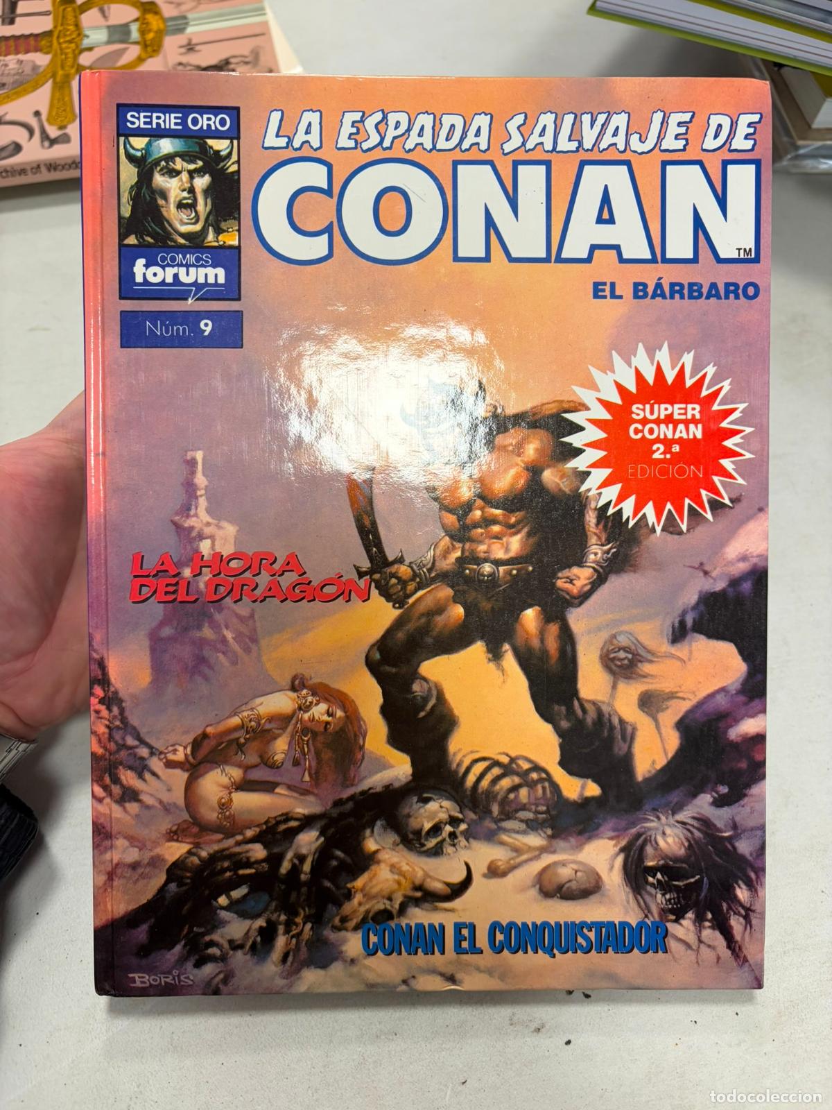 C&oacute;mics: Super conan 2&deg; edicion comic espada salvaje n&uacute;mero 9 a&ntilde;o
