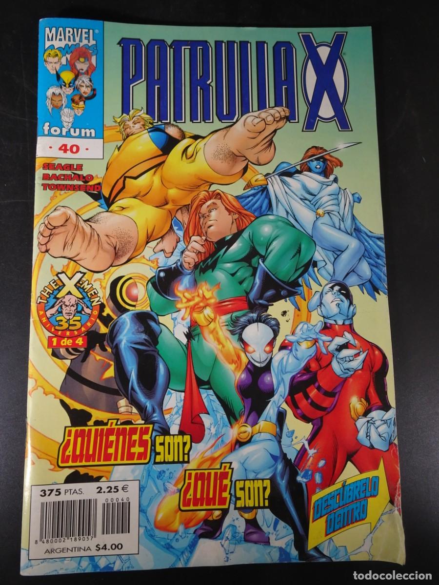 C&oacute;mics: COMIC, PATRULLA X , VOL 2 N&ordm; 40 ,FORUM, VER FOTOS