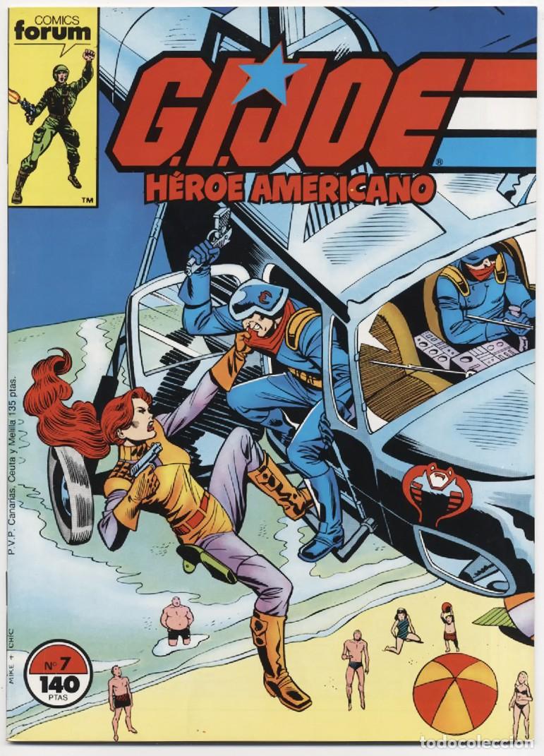 C&oacute;mics: COMIC GRAPA COMANDO GIJOE N&ordm; 7 FORUM MARVEL COMICS 1987 COMO NUEVO - Foto 1