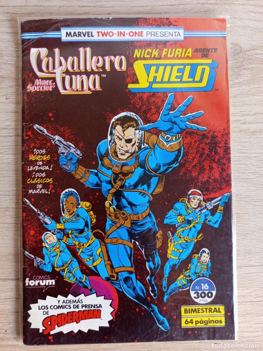 C&oacute;mics: MARVEL TWO-IN-ONE: MARC SPECTOR: CABALLERO LUNA & NICK FURIA: AGENTE DE SHIELD n&ordm; 16
