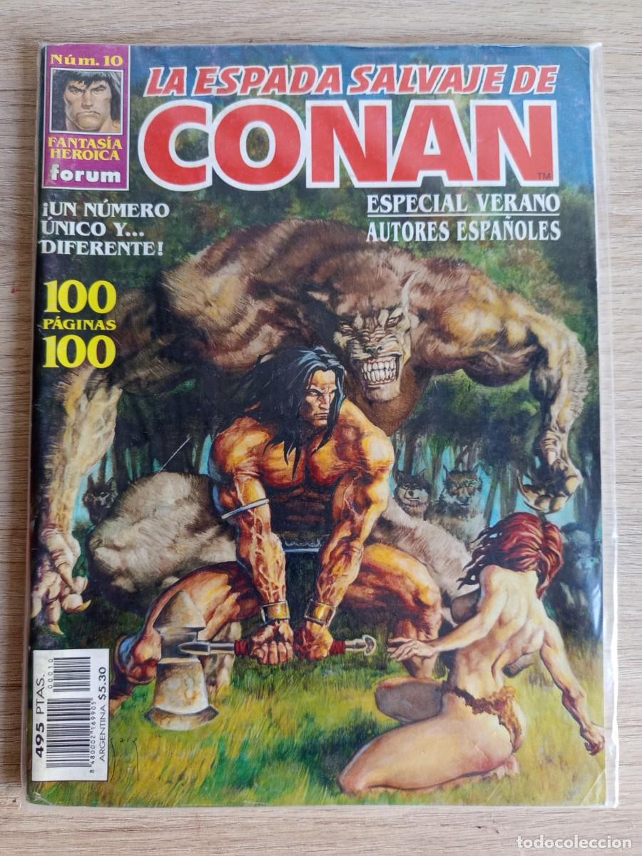 C&oacute;mics: LA ESPADA SALVAJE DE CONAN. N&ordm; 10. VOL. 3. FANTASIA HEROICA. COMICS FORUM. VOLUMEN III.