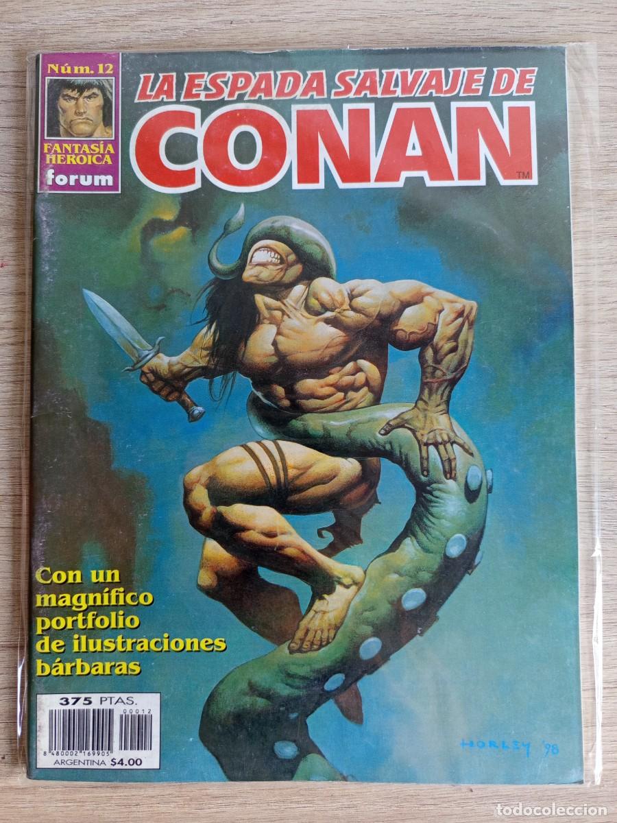 Comics : LA ESPADA SALVAJE DE CONAN. N&ordm; 12. VOL. 3. FANTASIA HEROICA. COMICS FORUM. VOLUMEN III.