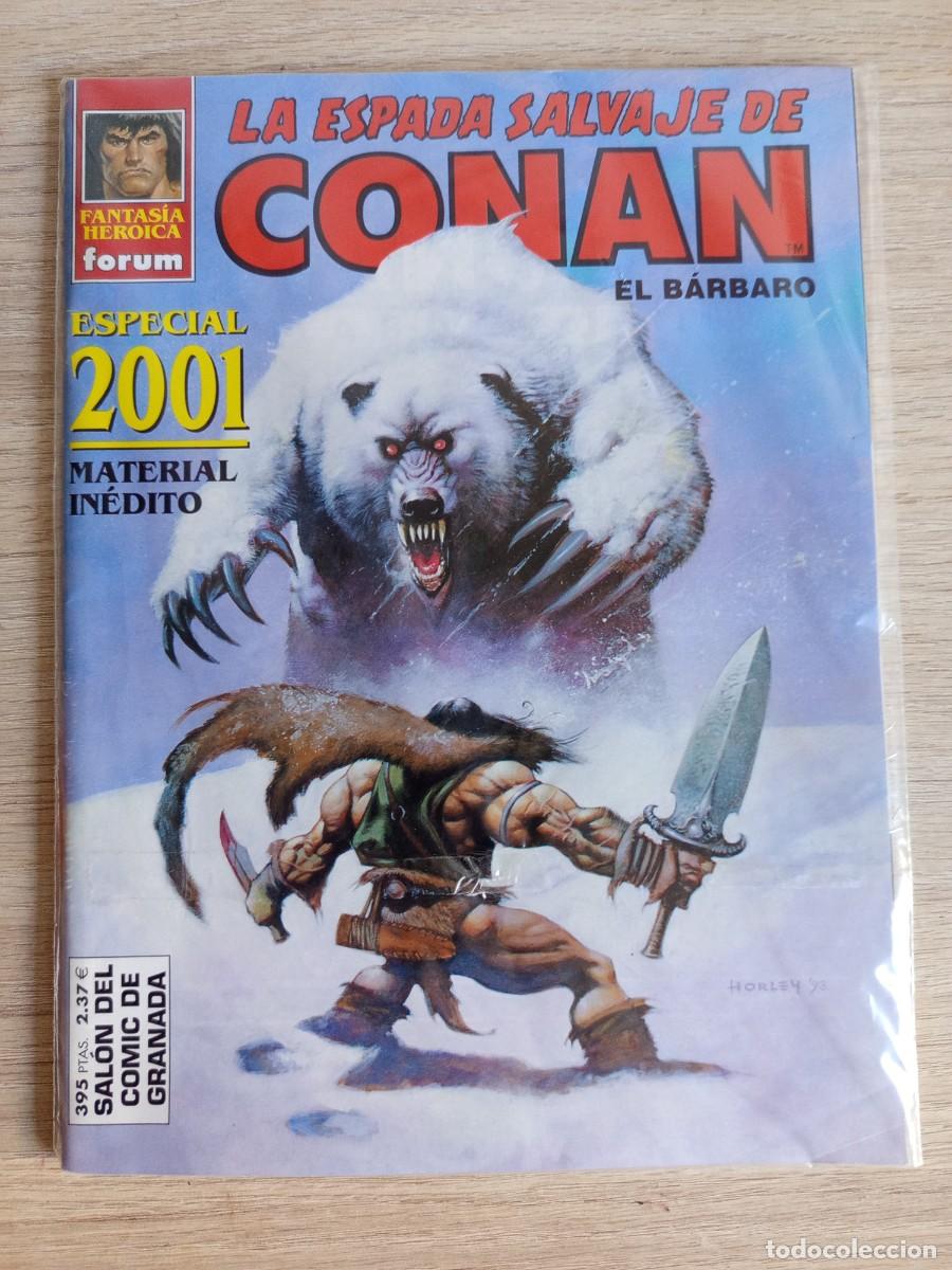 C&oacute;mics: LA ESPADA SALVAJE DE CONAN NUMERO ESPECIAL 2001 - FORUM FANTASIA HEROICA -