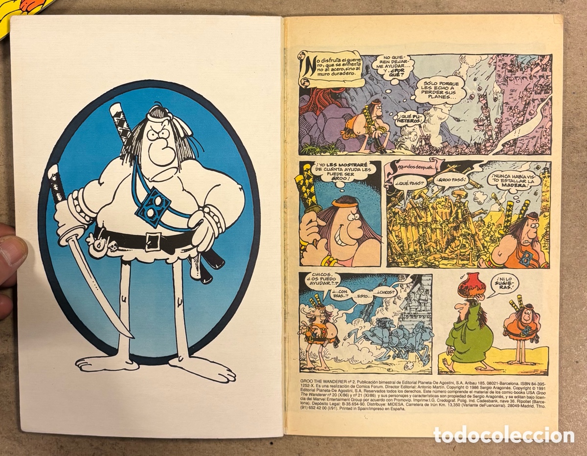 C&oacute;mics: GROO THE WANDERER N&deg; 1 y 2. SERGIO ARAGON&Eacute;S. C&Oacute;MICS F&Oacute;RUM. - Foto 5