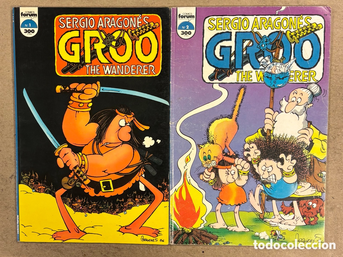 C&oacute;mics: GROO THE WANDERER N&deg; 1 y 2. SERGIO ARAGON&Eacute;S. C&Oacute;MICS F&Oacute;RUM. - Foto 1