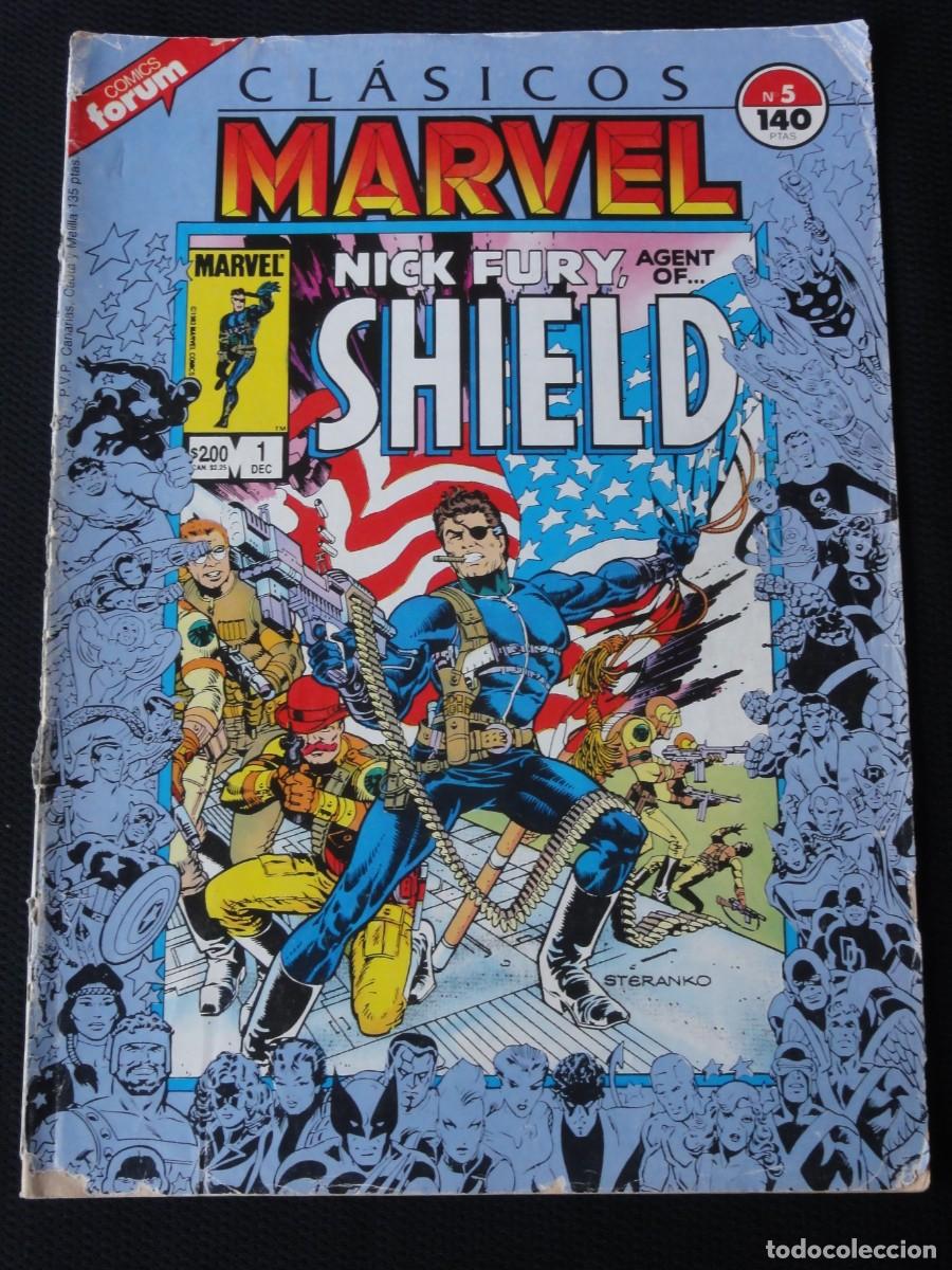 C&oacute;mics: CLASICOS MARVEL. N&ordm; 5 DE 41. ED. PLANETA/FORUM 1988. C-31B