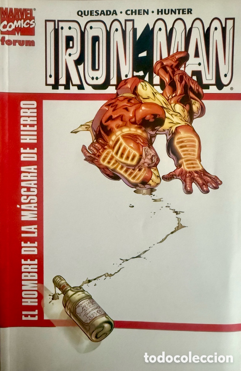 C&oacute;mics: Iron Man El Hombre de la Mascara de Hierro + El Invencible Iron Man Desunidos