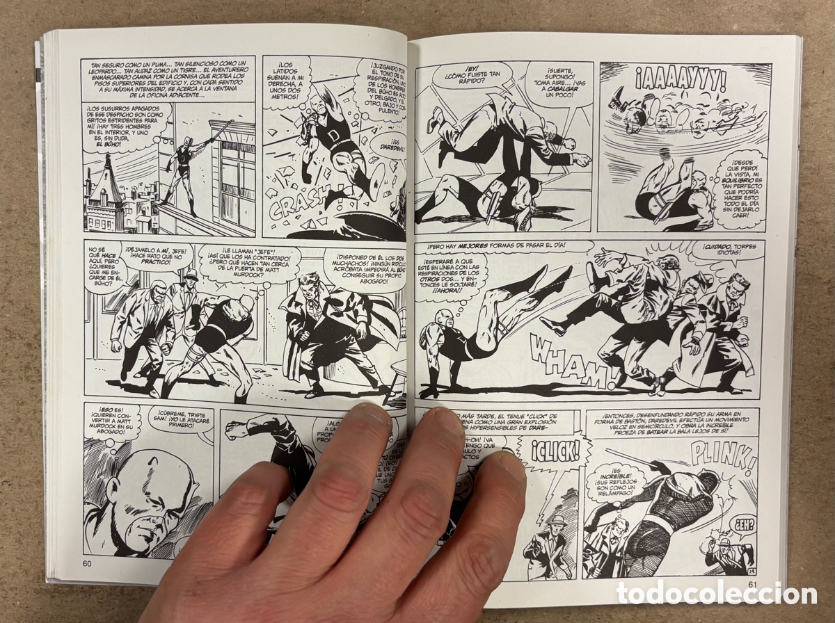 C&oacute;mics: DAREDEVIL &iexcl;EL HOMBRE SIN MIEDO! N&deg; 2 y 2 (F&Oacute;RUM). MARVEL COMICS EXCELSIOR. - Foto 4