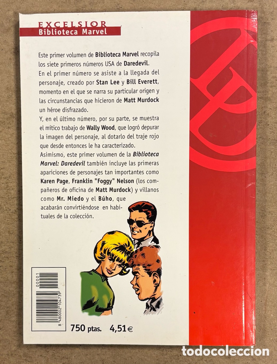 C&oacute;mics: DAREDEVIL &iexcl;EL HOMBRE SIN MIEDO! N&deg; 2 y 2 (F&Oacute;RUM). MARVEL COMICS EXCELSIOR. - Foto 5