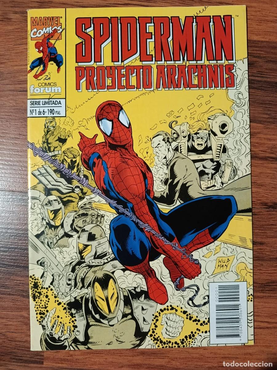 C&oacute;mics: SPIDERMAN. PROYECTO ARACHNIS. Miniserie de 6 n&uacute;meros. COMPLETA. - Foto 2