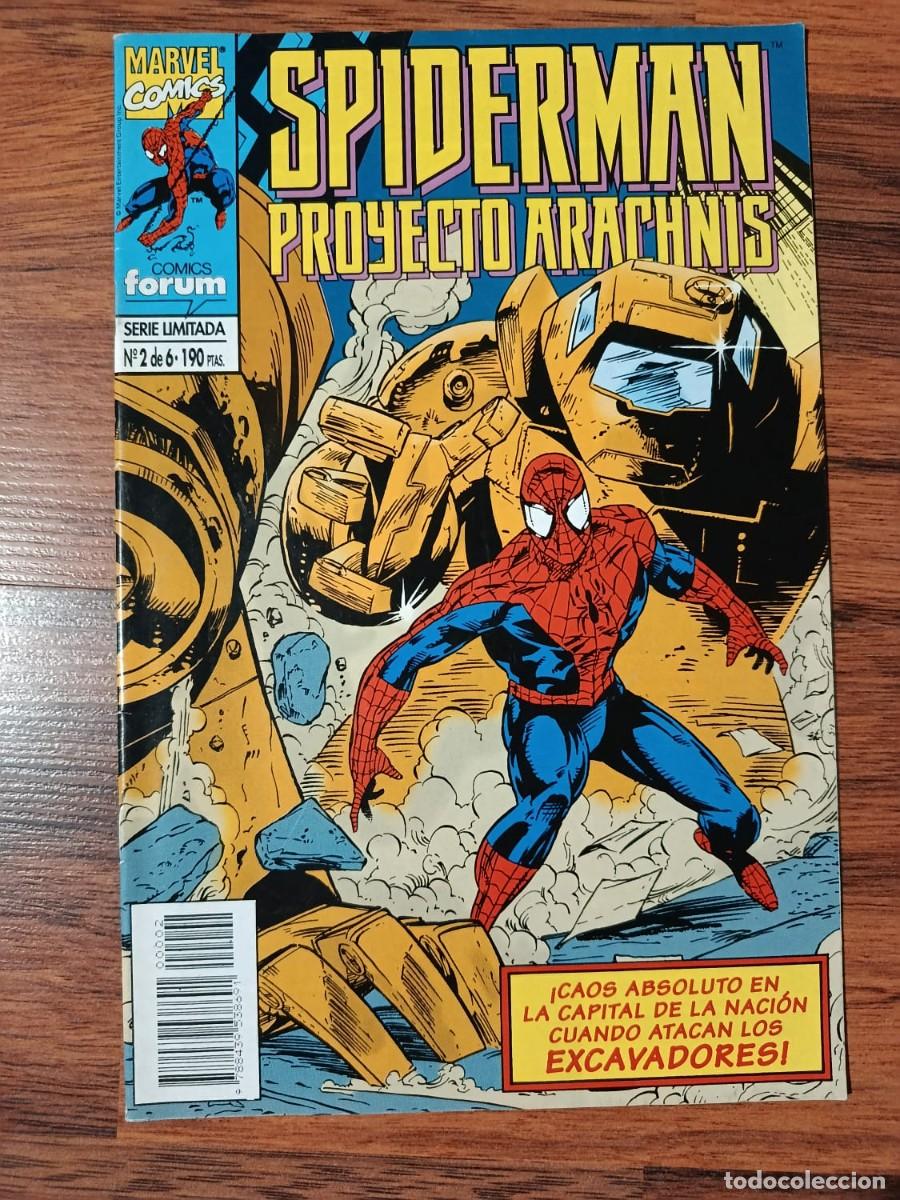 C&oacute;mics: SPIDERMAN. PROYECTO ARACHNIS. Miniserie de 6 n&uacute;meros. COMPLETA. - Foto 3