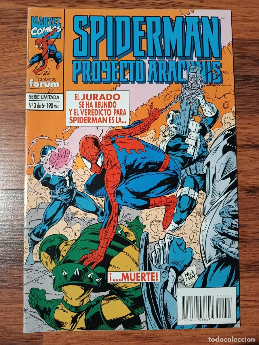 C&oacute;mics: SPIDERMAN. PROYECTO ARACHNIS. Miniserie de 6 n&uacute;meros. COMPLETA. - Foto 4